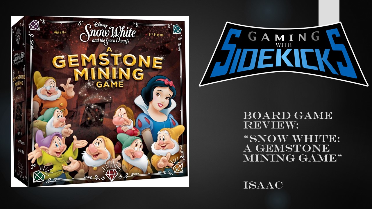 Rare A Gemstone Mining Disney Boardgame Snow White and The Seven Dwarfs