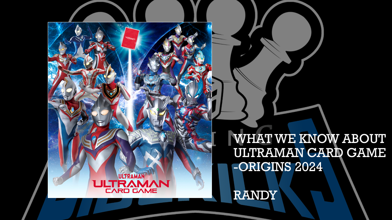 What We Know About The Ultraman Card Game – Origins 2024 – Gaming
